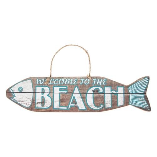  FISH & BEACH PANO 62X15 CM