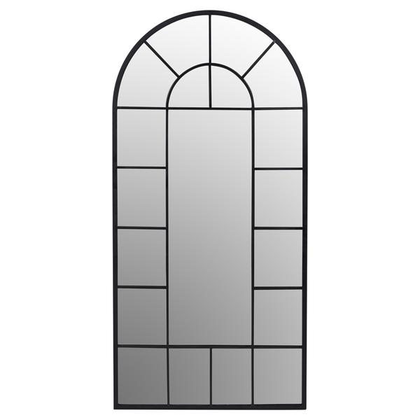 Mudo Concept  Wındow Metal Ayna Siyah  84X174Cm - 1