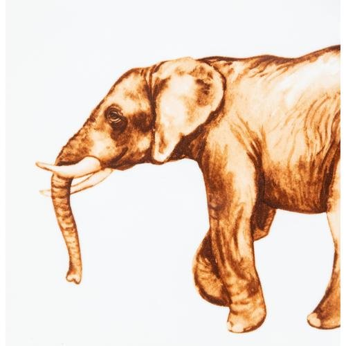  WILD  ELEPHANT WHITE TABAK 16 cm