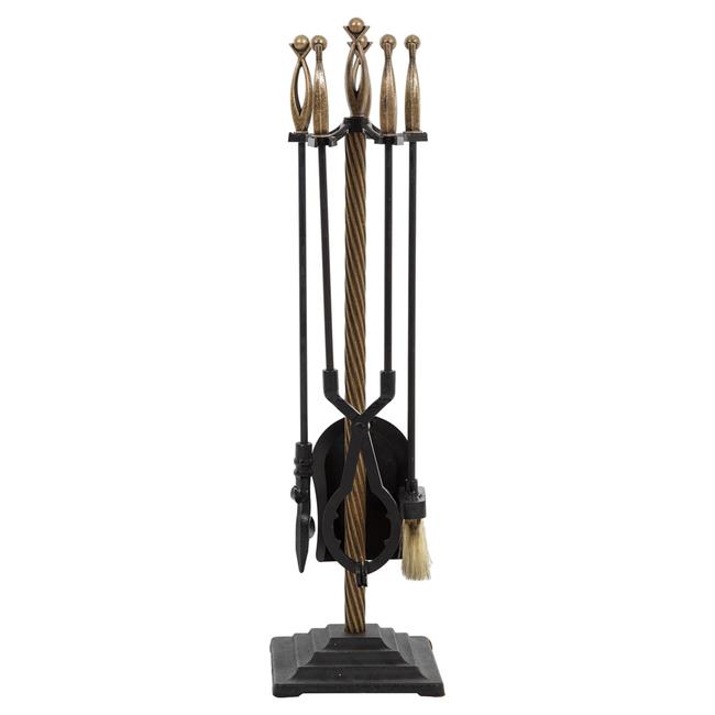 WORLD GOLD ŞÖMİNE AKSESUAR SETİ 80CM