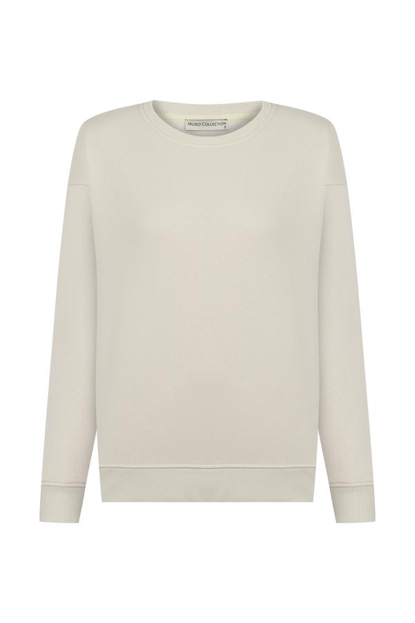 BİSİKLET YAKA SWEATSHIRT