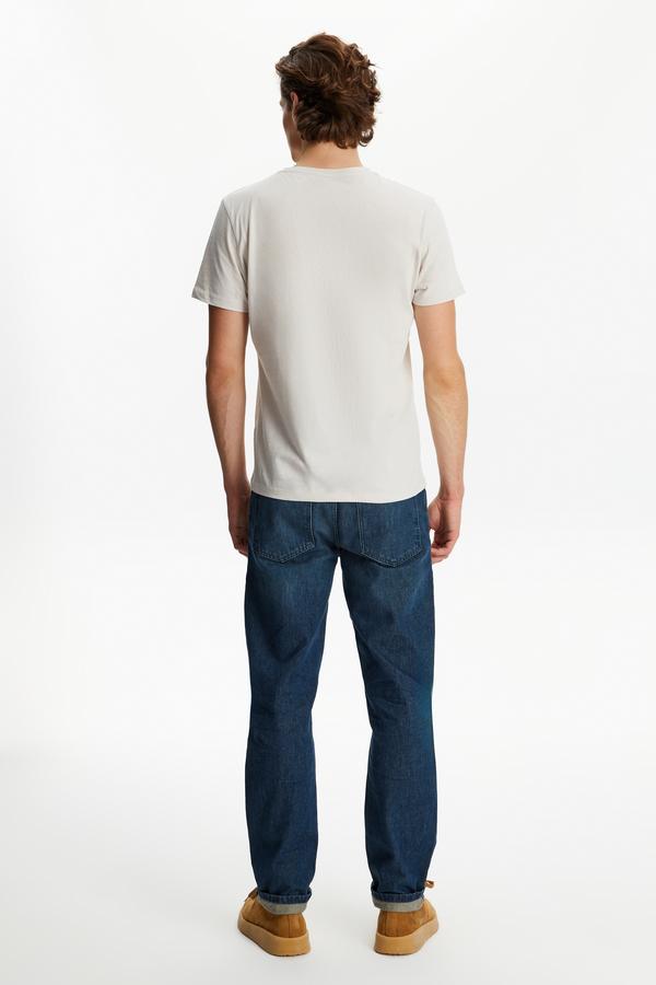 BİSİKLET YAKA KISA KOLLU T-SHIRT