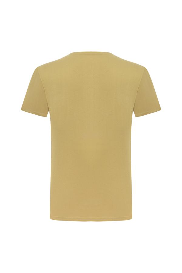 BİSİKLET YAKA KISA KOLLU T-SHIRT
