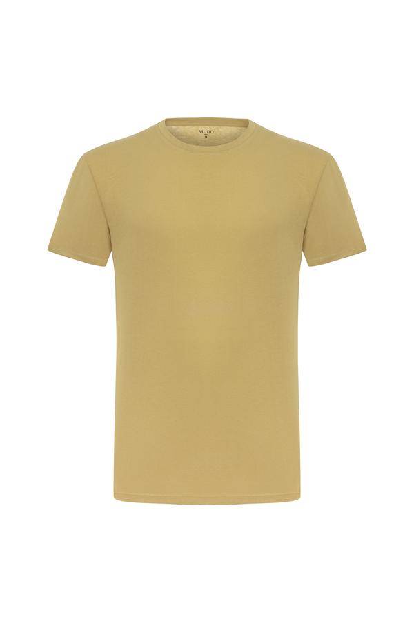 BİSİKLET YAKA KISA KOLLU T-SHIRT
