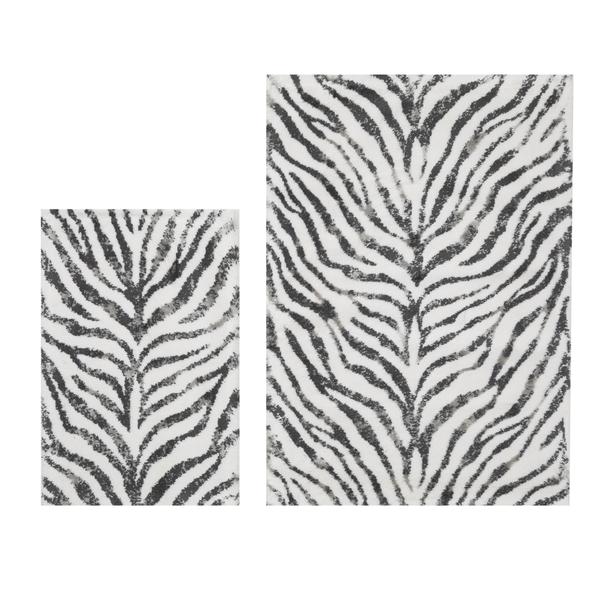 Mudo Concept Zebra 2'Li Banyo Paspas Seti -1