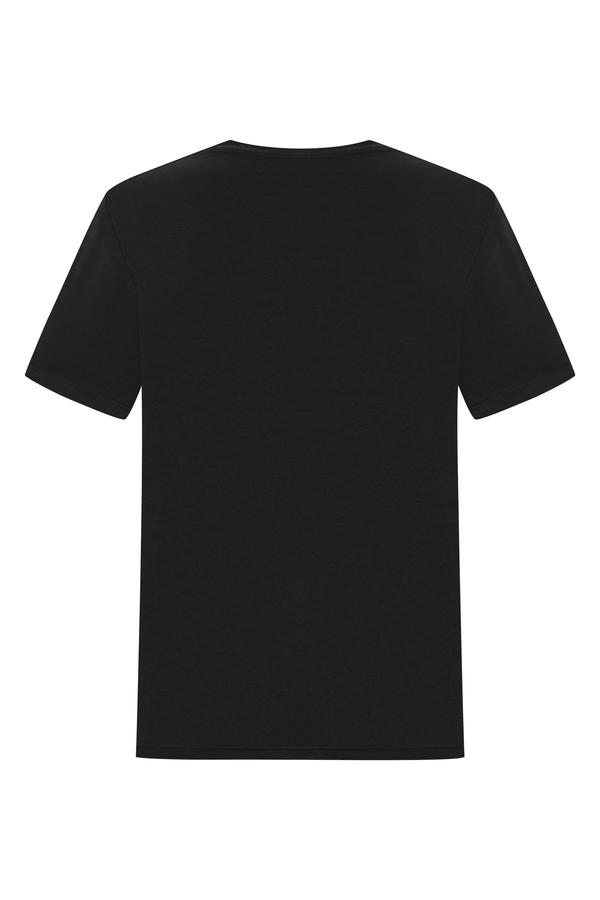 BİSİKLET YAKA KISA KOLLU T-SHIRT