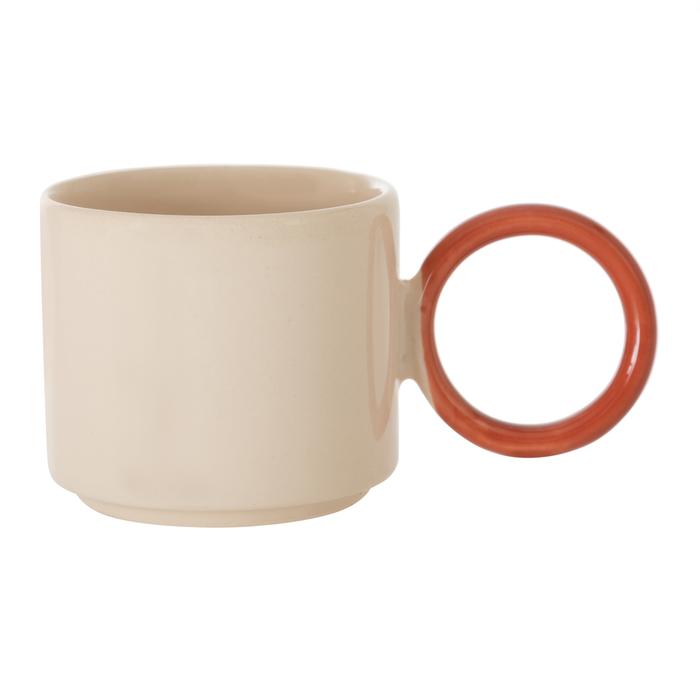 TOLEDO KIRMIZI KULPLU MUG 184 CC