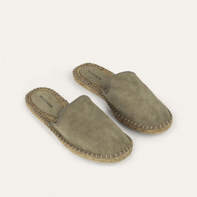 DERİ ESPADRİL TERLİK