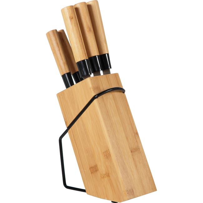 BAMBU STANDLI 5 PARÇA BIÇAK SETİ
