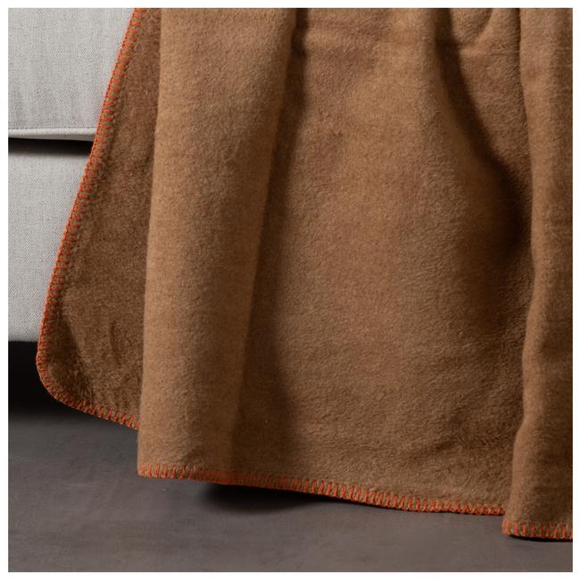 ENNY ÇİFT TARAFLI BATTANİYE BEJ KAHVE 150X200