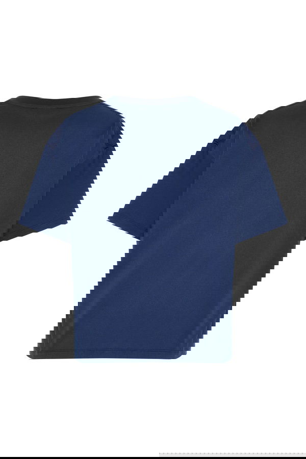 V YAKA KISA KOLLU T-SHIRT