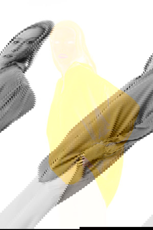 CEP DETAYLI CROPPED FLARE FIT PANTOLON