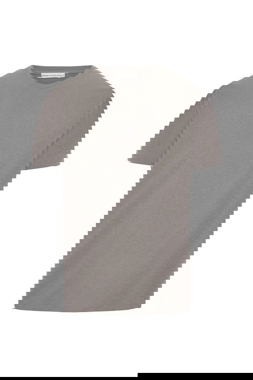  KETEN KARIŞIMLI BİSİKLET YAKA T-SHIRT