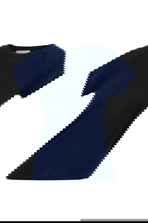  BİSİKLET YAKA LİYOSEL T-SHIRT