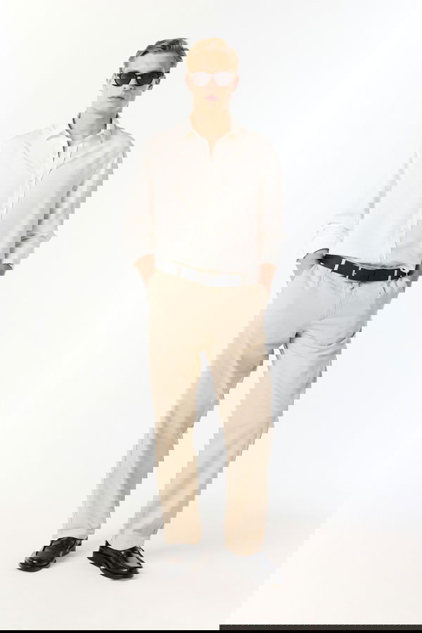 LOOSE FIT CHINO PANTOLON