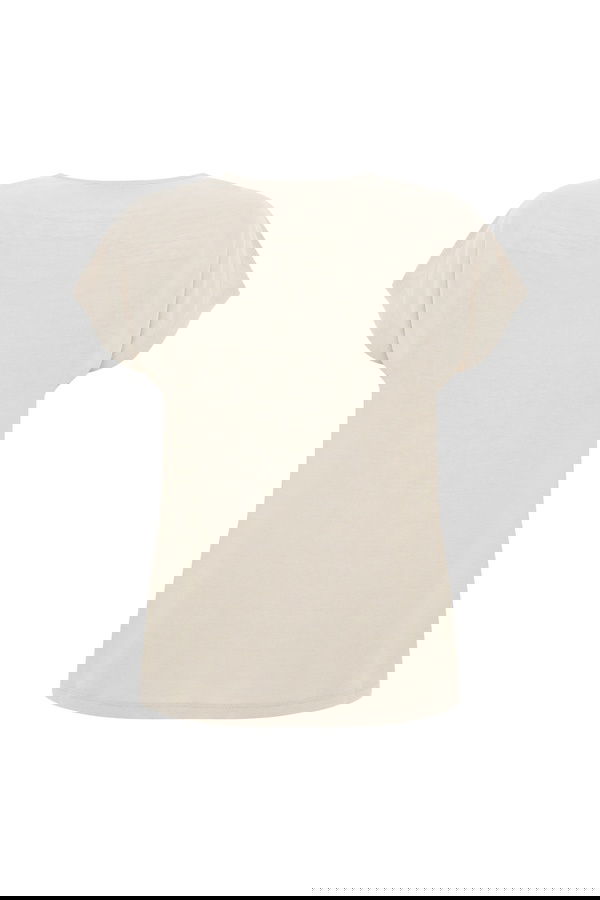DETAYLI V YAKA T-SHIRT