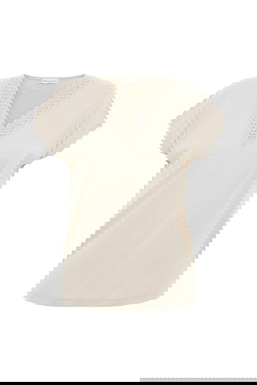  DETAYLI V YAKA T-SHIRT